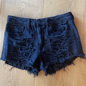 American Eagle vintage high rise festival shorts